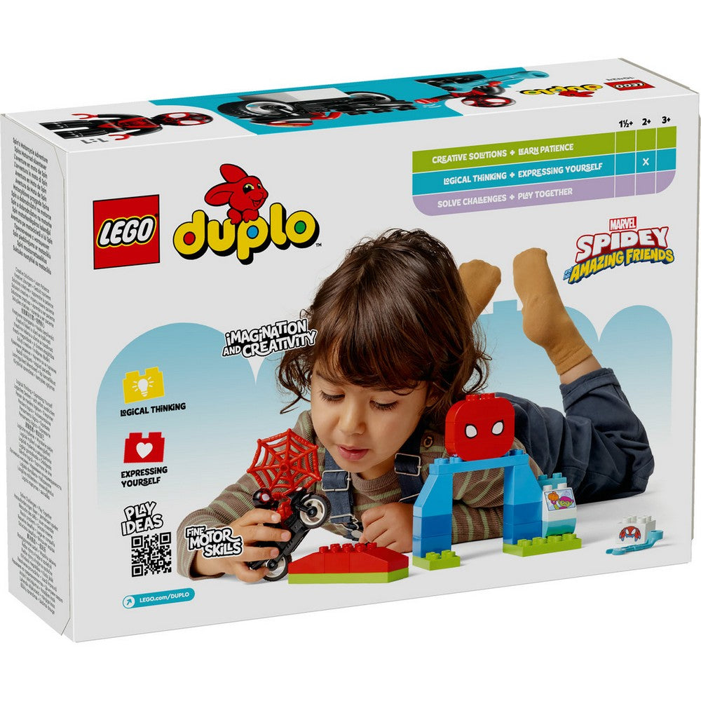 LEGO DUPLO Spin motorkerékpáros kalandjai 10424 doboz hata