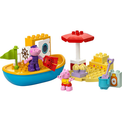 LEGO DUPLO Peppa malac hajókirándulása 10432 tartalma