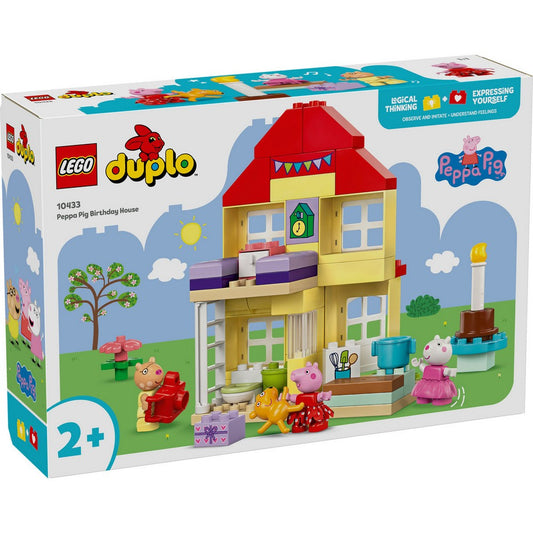 LEGO DUPLO Peppa malac születésnapi háza 10433 doboz eleje