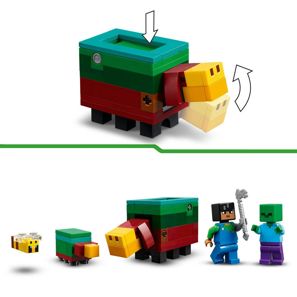 LEGO Minecraft A cseresznyevirágos kert 21260 jatekelemek