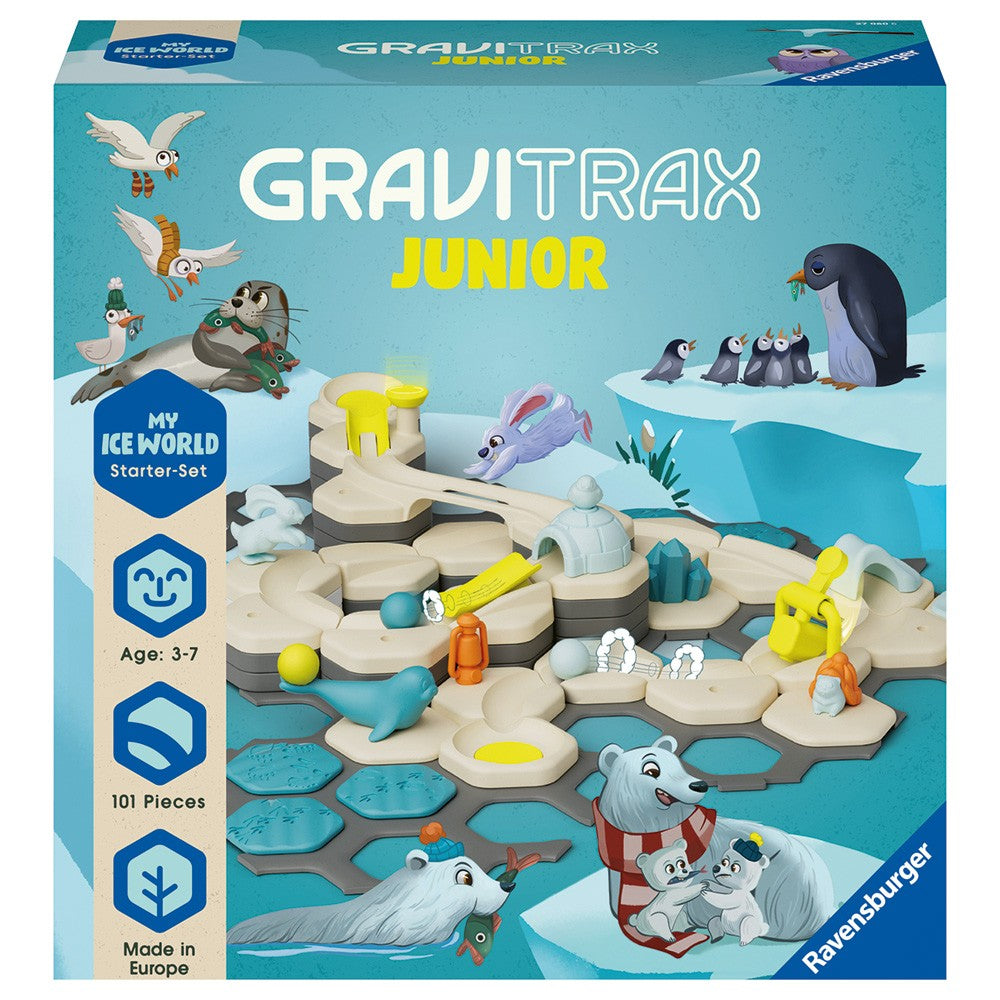 Gravitrax Junior My Ice World set de construire a pistei de mingi