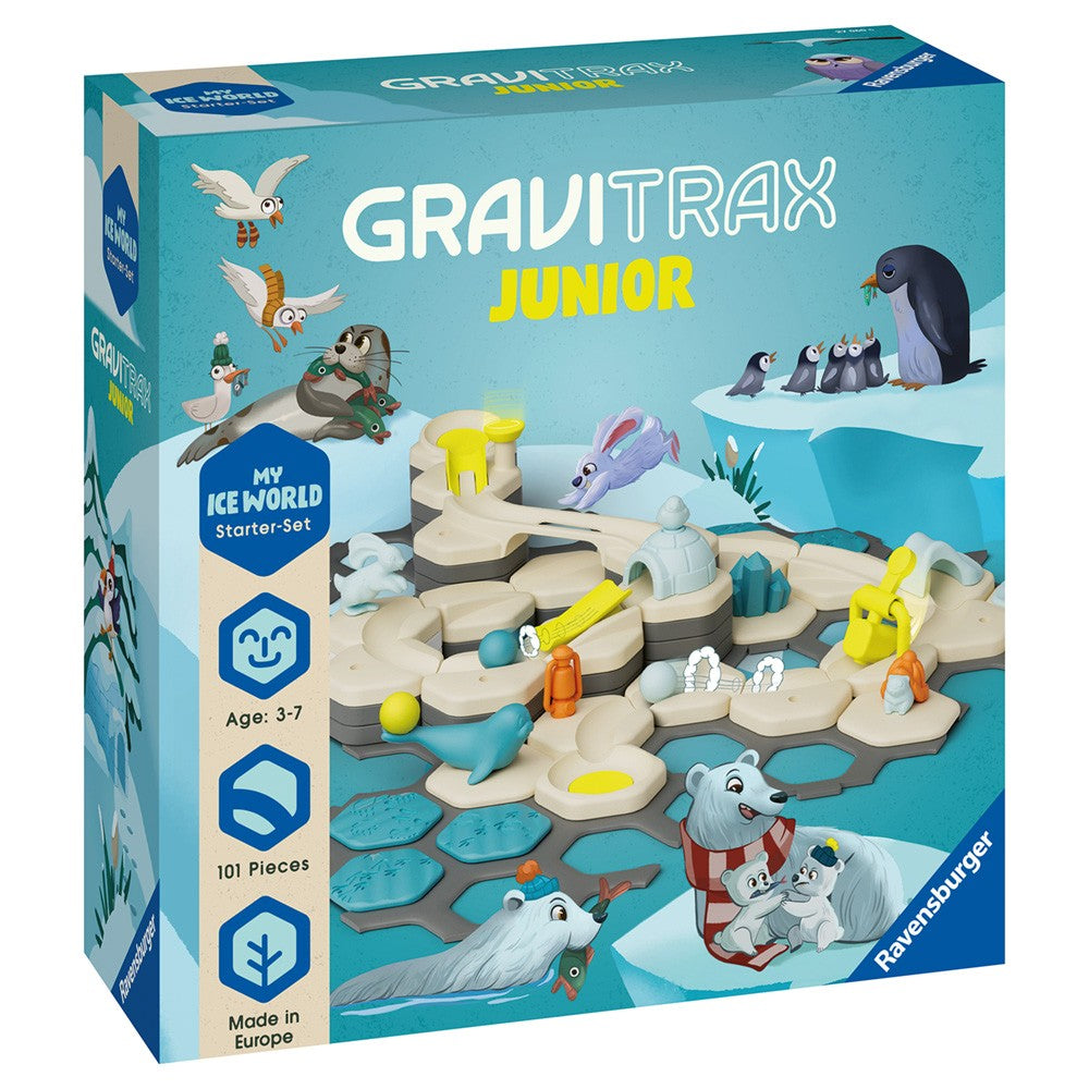 Gravitrax Junior My Ice World set de construire a pistei de mingi