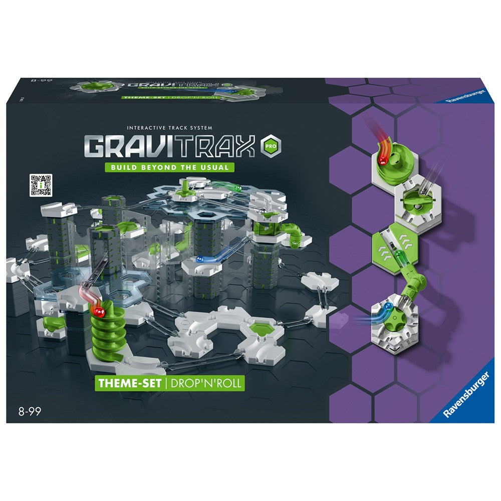 Kit de construcție a pistei cu bile Gravitrax PRO Drop'n'Roll