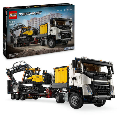 LEGO Technic Volvo FMX teherautó és EC230 elektromos markoló 42175