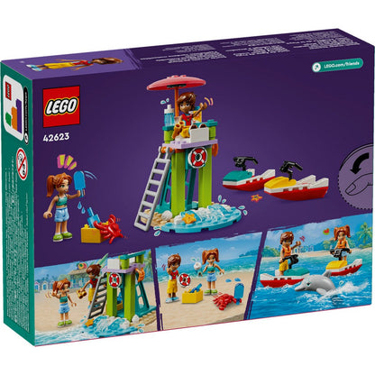 LEGO Friends Vízi robogó a strandon 42623 doboz hatlap