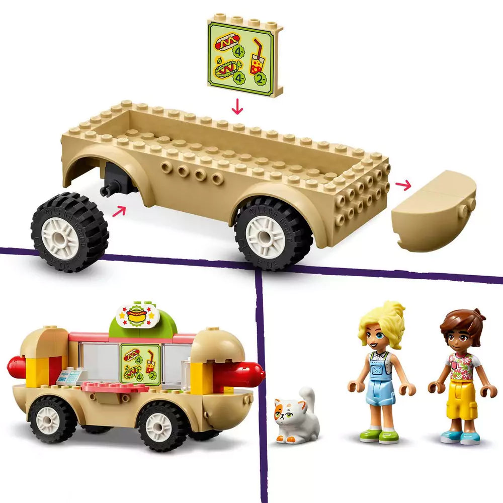 Cărucior pentru hot dog LEGO Friends 42633