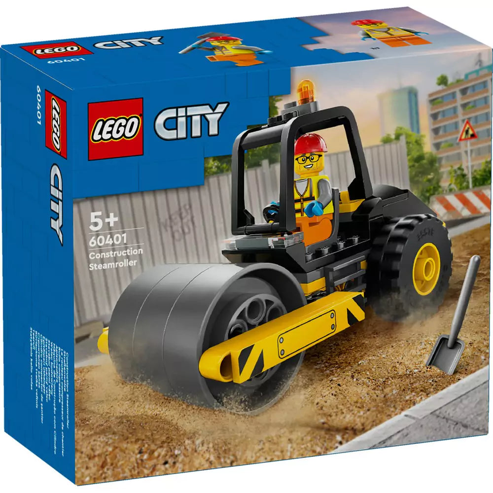 Tăvălugă de drum pentru construcție LEGO City 60401