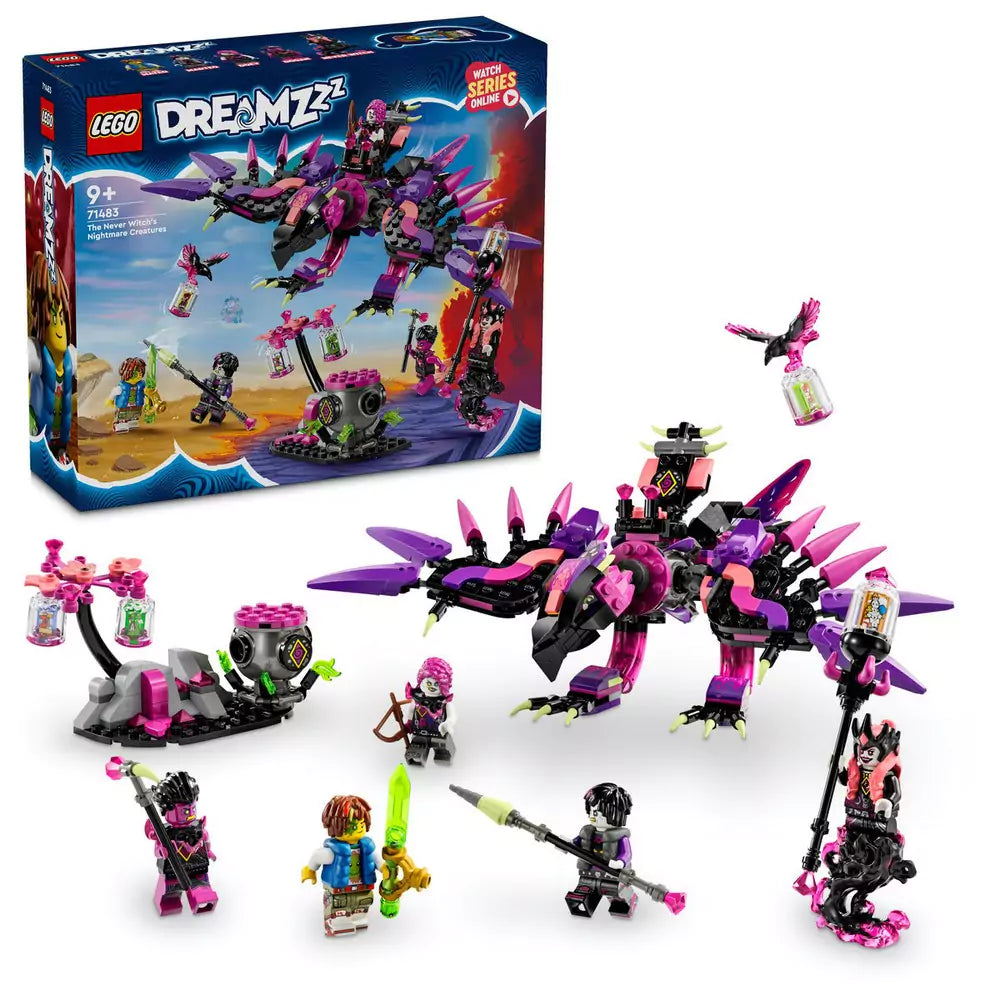 LEGO DREAMZzz A Sötét boszorkány rémálomlényei 71483