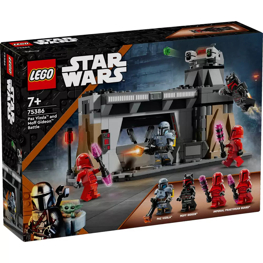 LEGO Star Wars Bătălia Paz Vizsla™ și Moff Gideon™ 75386