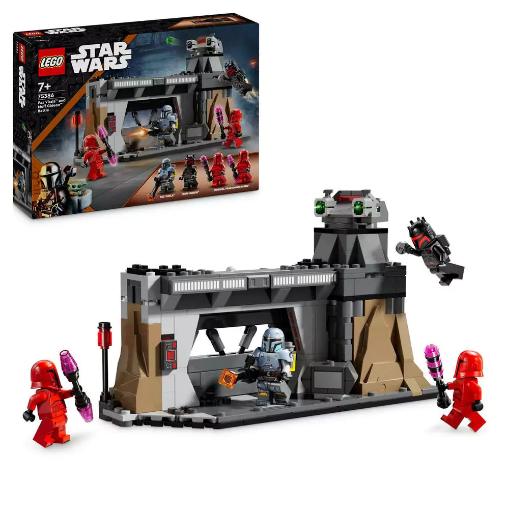 LEGO Star Wars Bătălia Paz Vizsla™ și Moff Gideon™ 75386