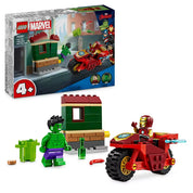 LEGO Marvel Super Heroes Iron Man cu motor și Hulk 76287