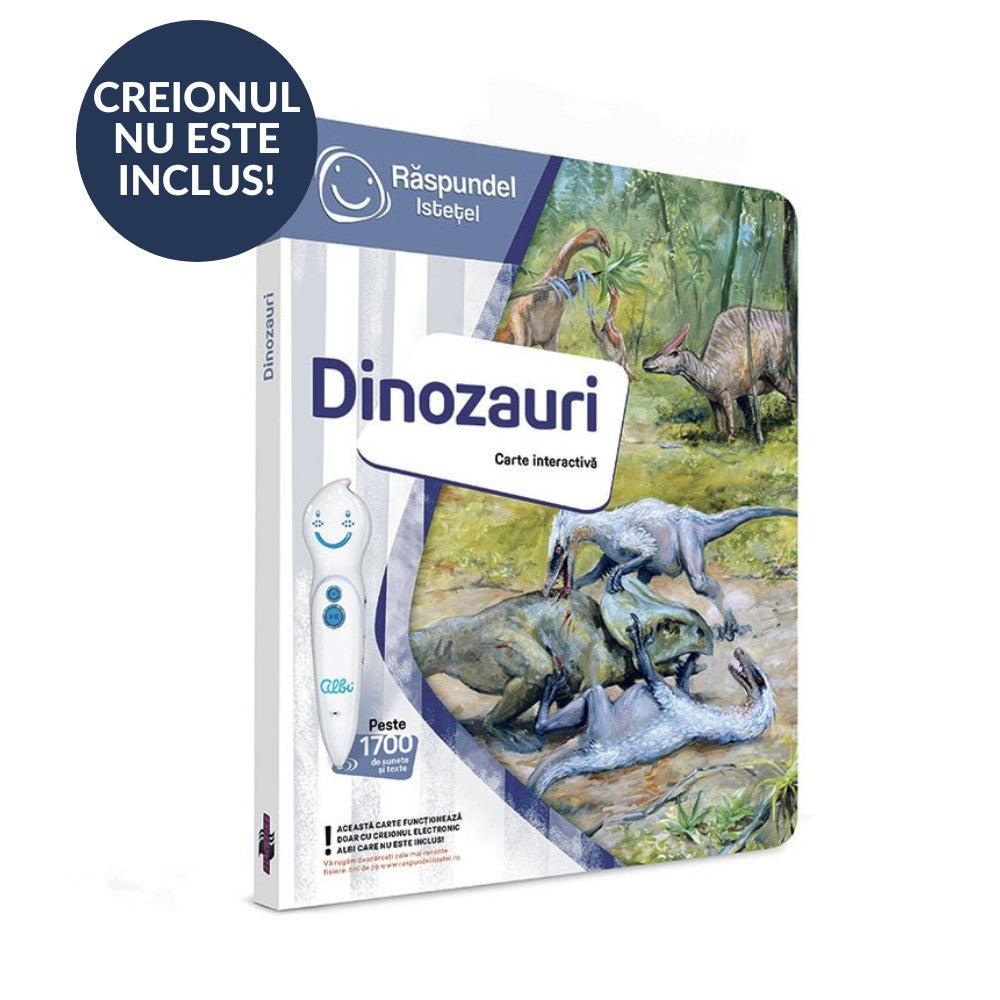 Răspundel Istețel - Carte Dinozauri