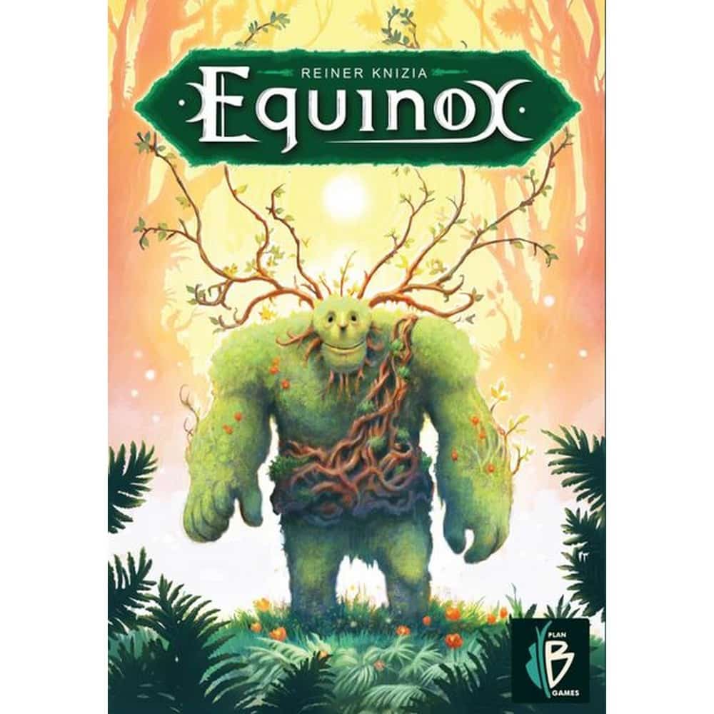 Joc de masă Equinox (verde) (cutie deschisă) în engleză