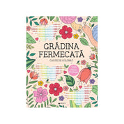 Grădina fermecată - Carte de colorat