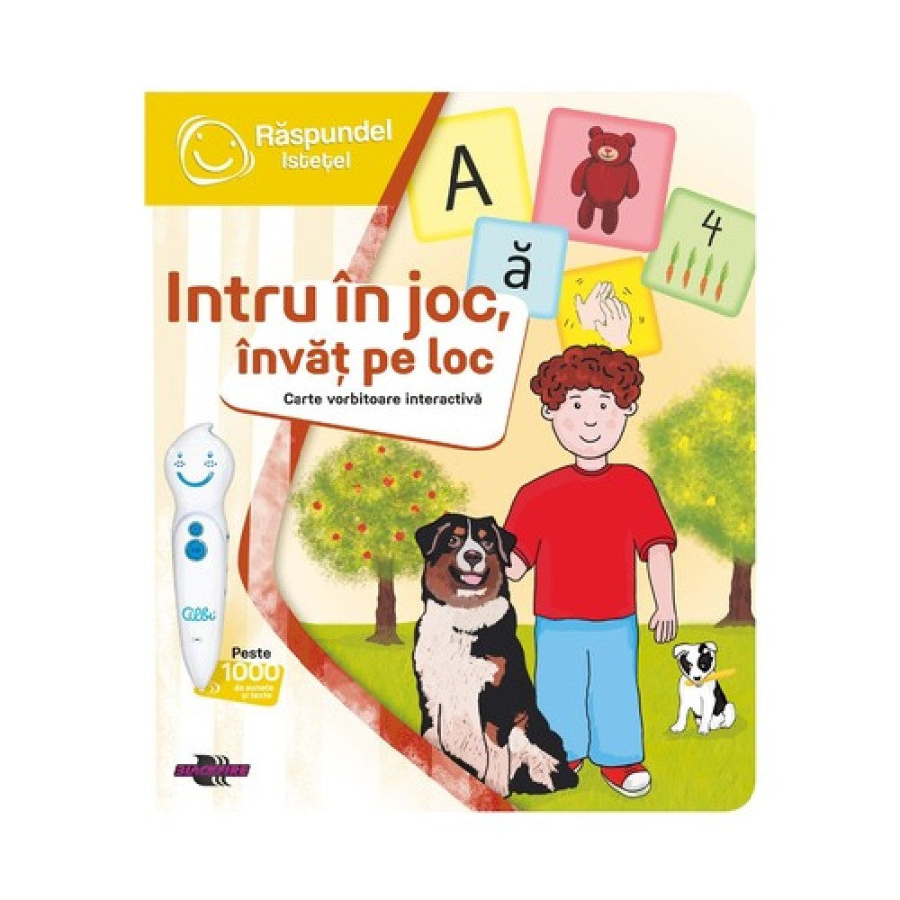 Răspundel Istețel - Set Intru în joc, învăț pe loc (creion+carte)