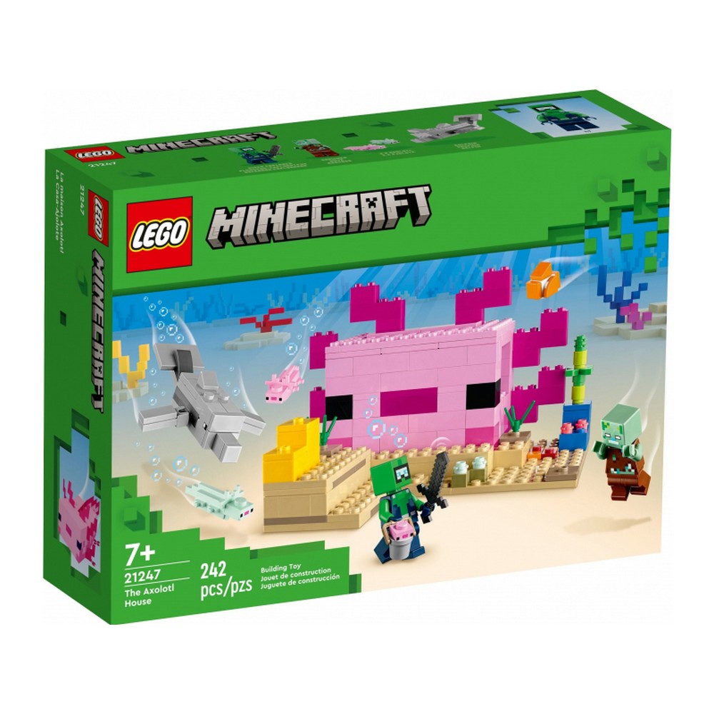 LEGO Minecraft Casa Axolotl 21247