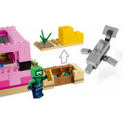 LEGO Minecraft Casa Axolotl 21247