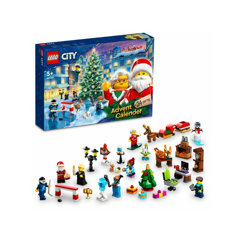 Calendarul de Advent LEGO® City 2023 60381