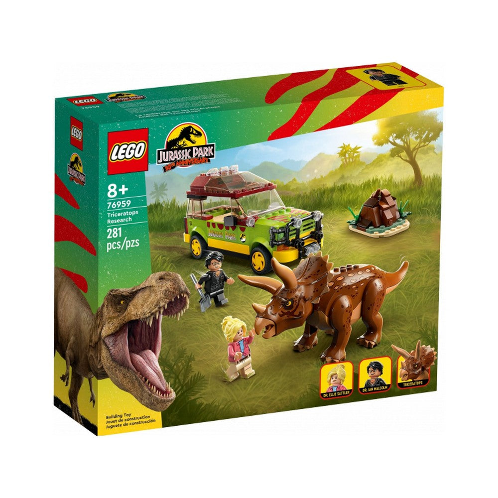 LEGO Jurassic World Cercetare Triceratops 76959