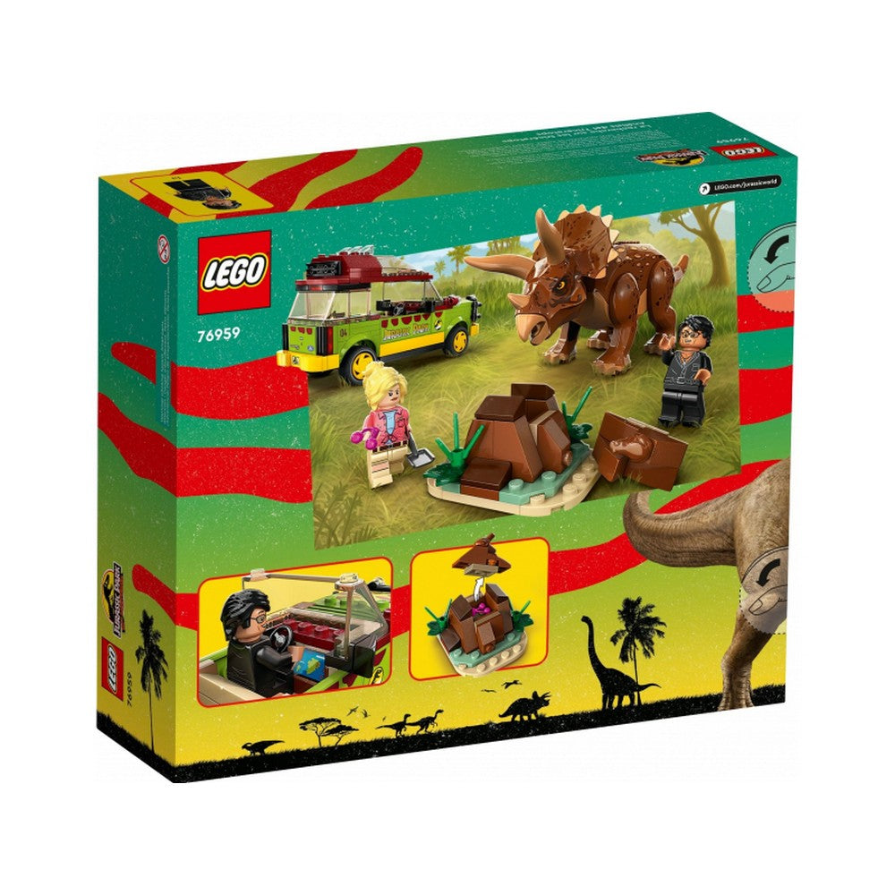 LEGO Jurassic World Cercetare Triceratops 76959