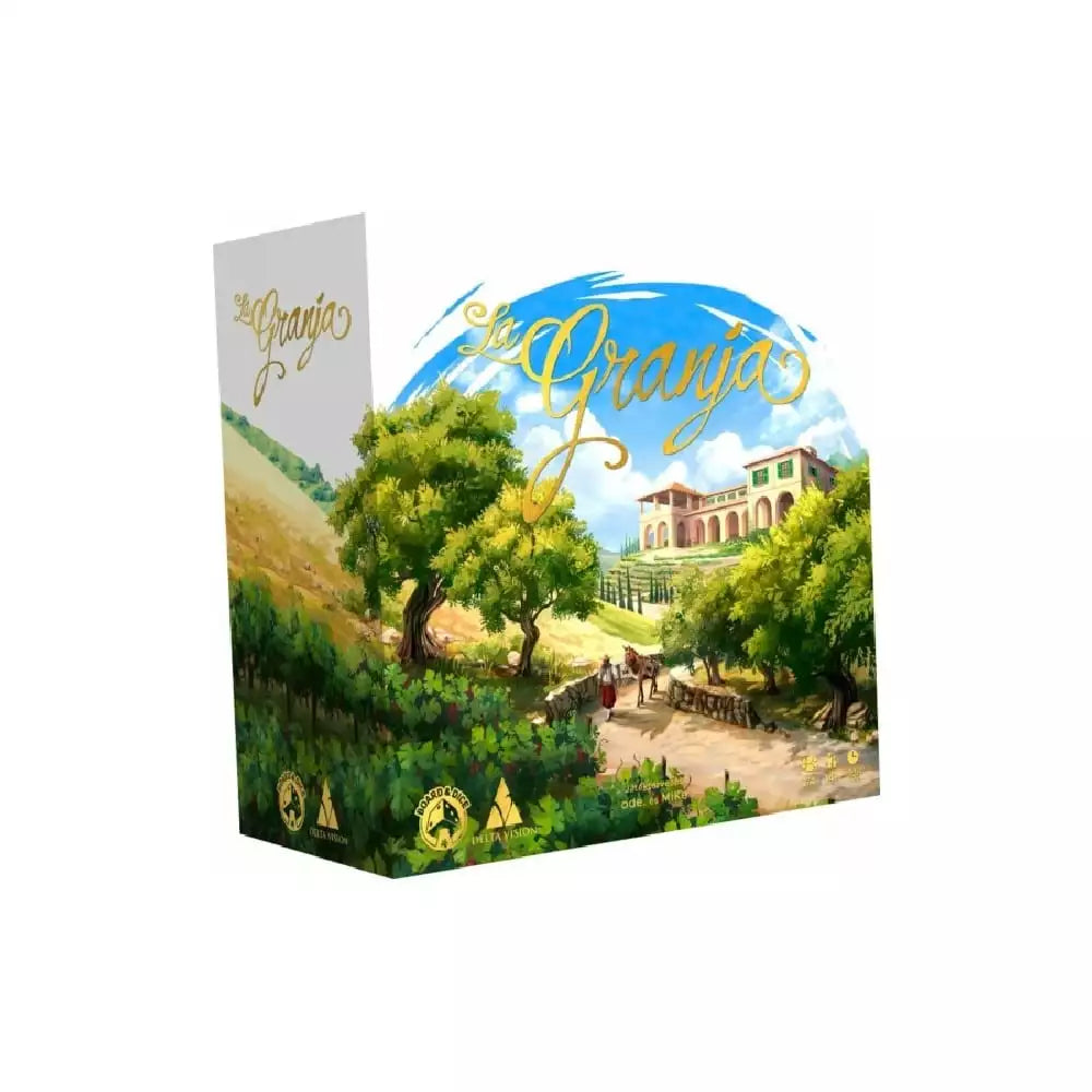 La Granja játékdoboz előlről