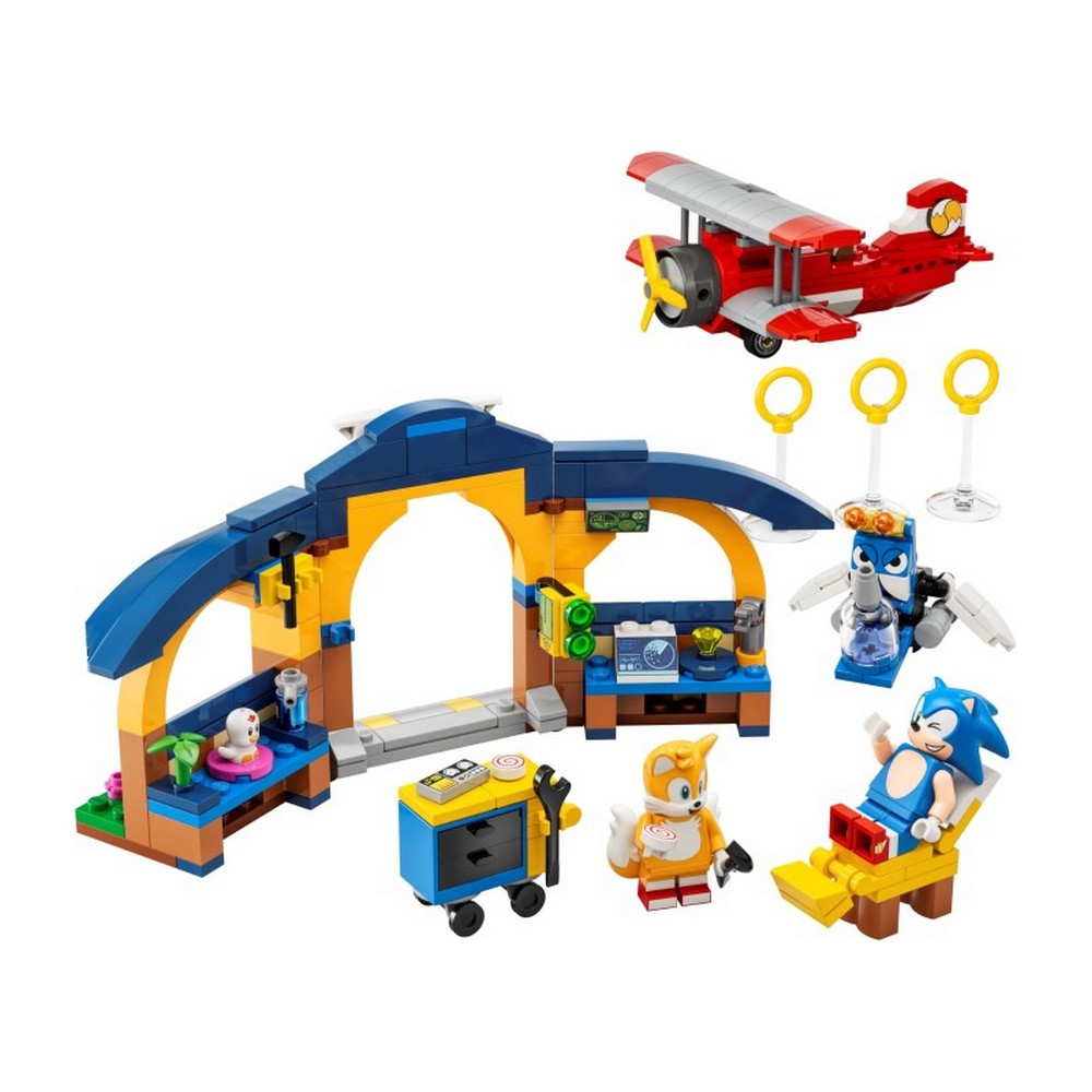 Atelierul de cozi LEGO® Sonic the Hedgehog™ și avionul Tornado 76991