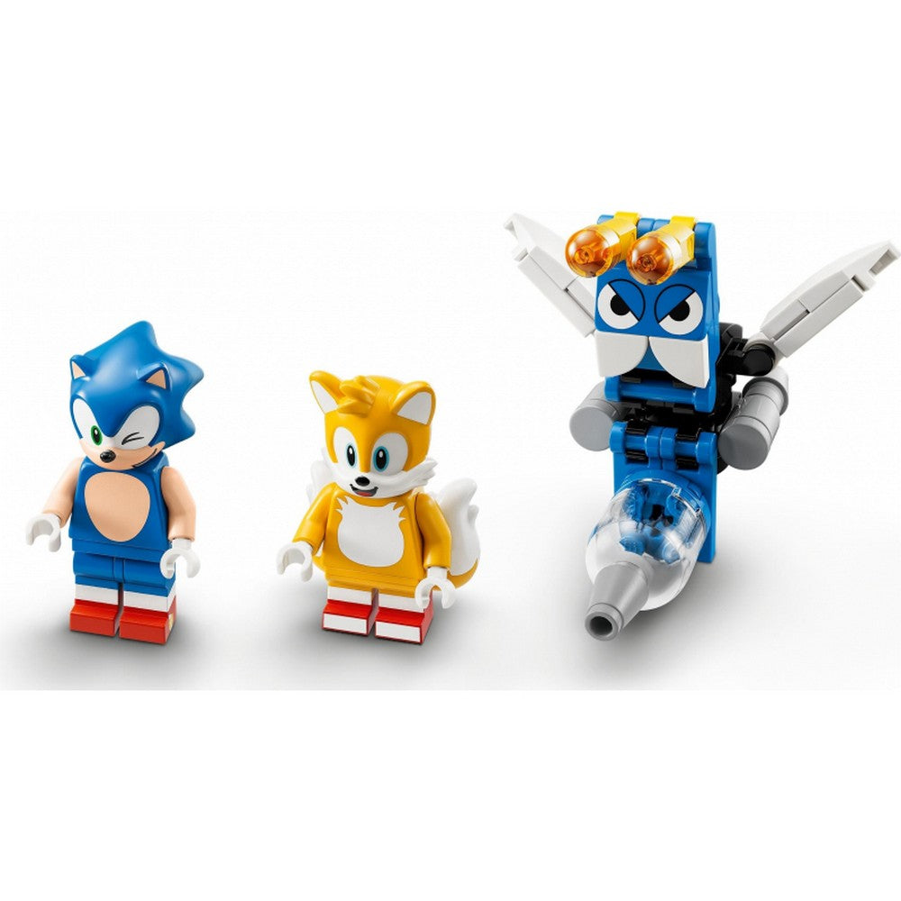 Atelierul de cozi LEGO® Sonic the Hedgehog™ și avionul Tornado 76991