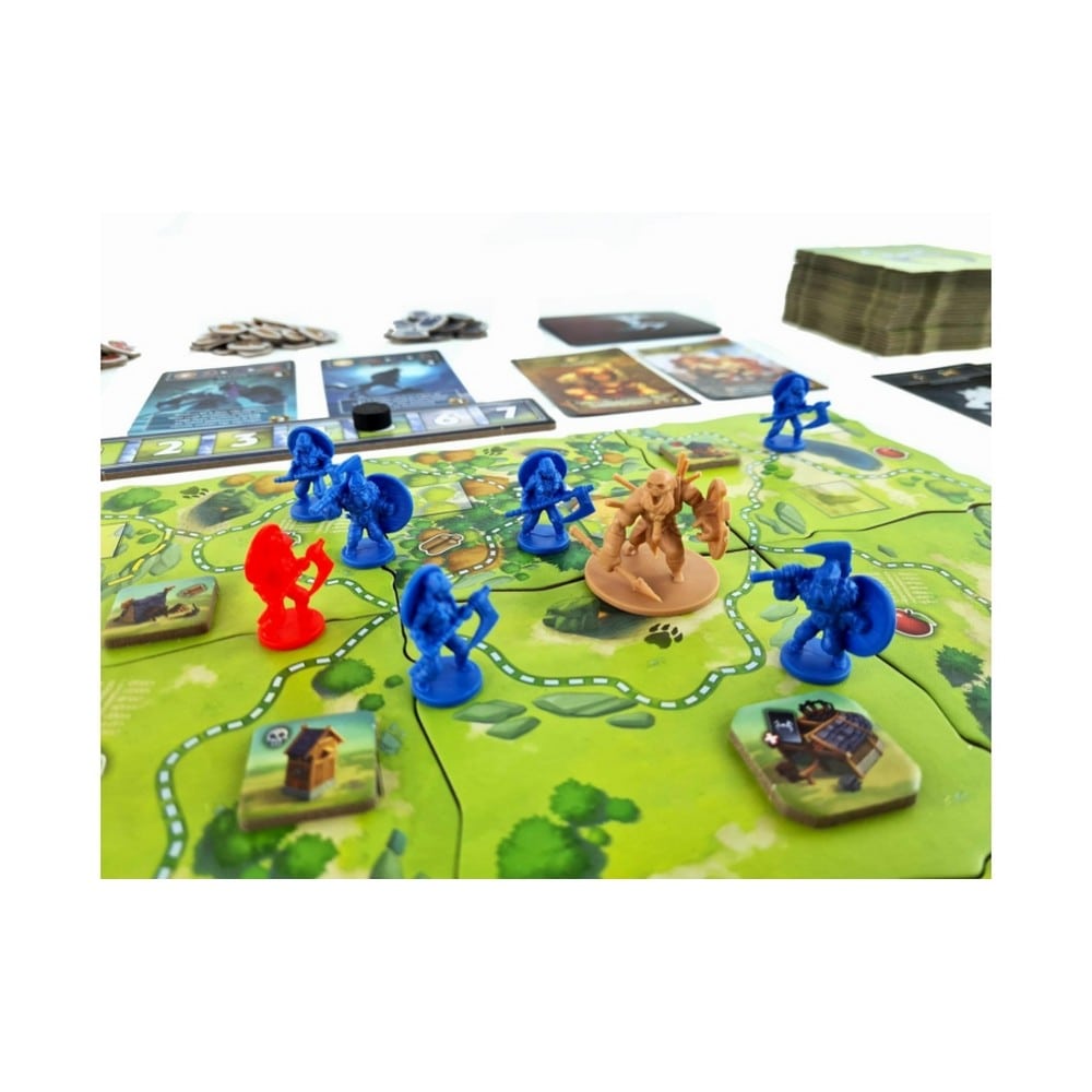 Northgard - Unknown lands board game în maghiară