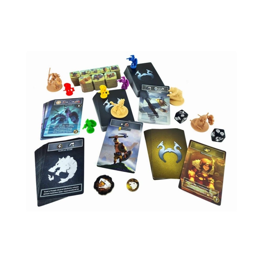 Northgard - Unknown lands board game în maghiară