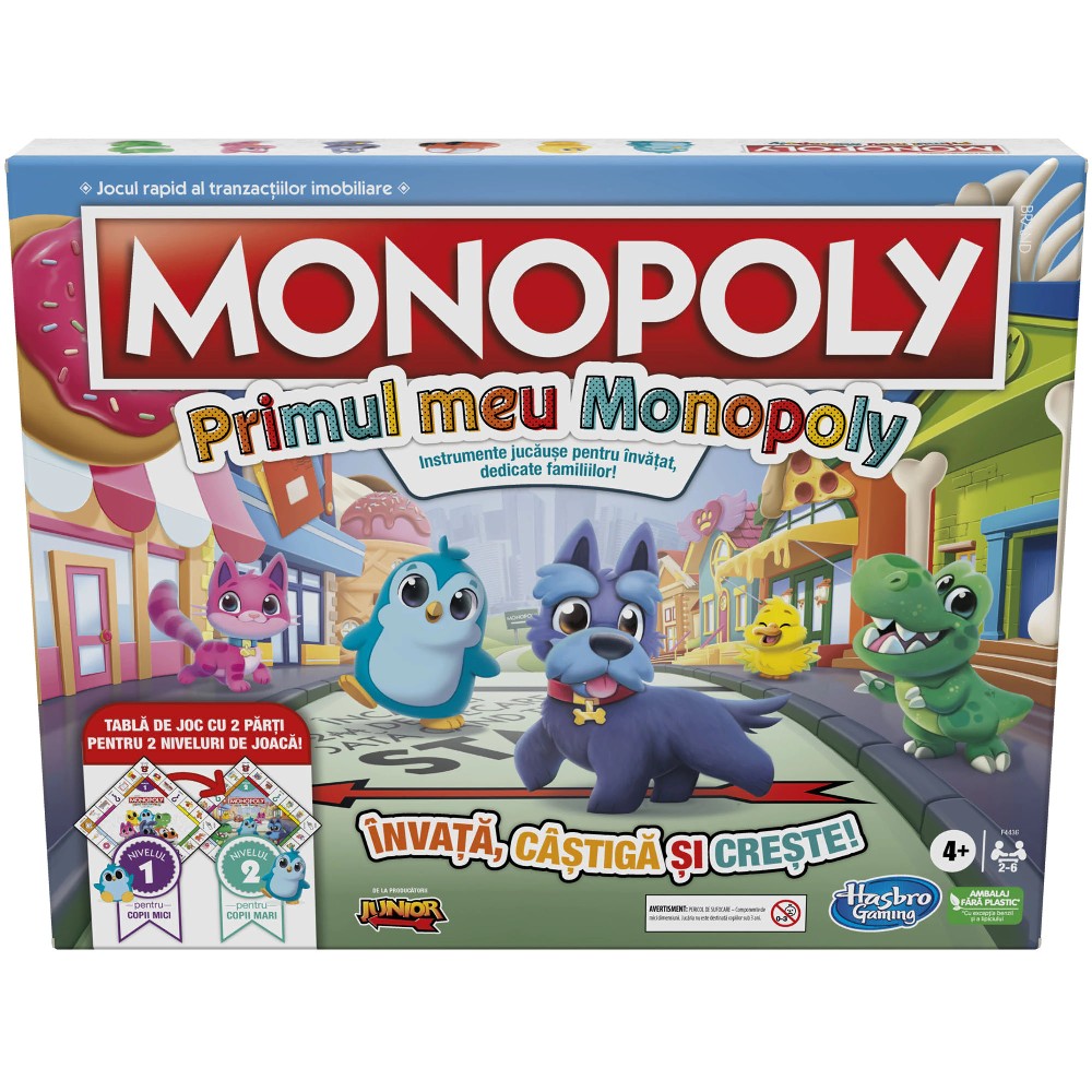 Primul meu Monopoly joc de societate în limba română