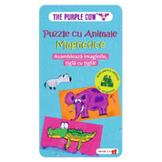 Puzzle cu Animale Magnetice