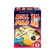 Roll 'em Fold 'em board game in engleză