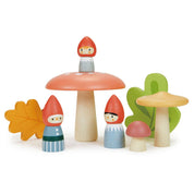 Woodland Gnome Family, din lemn premium - Woodland Gnome Family - TL8388