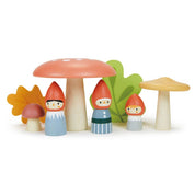 Woodland Gnome Family, din lemn premium - Woodland Gnome Family - TL8388