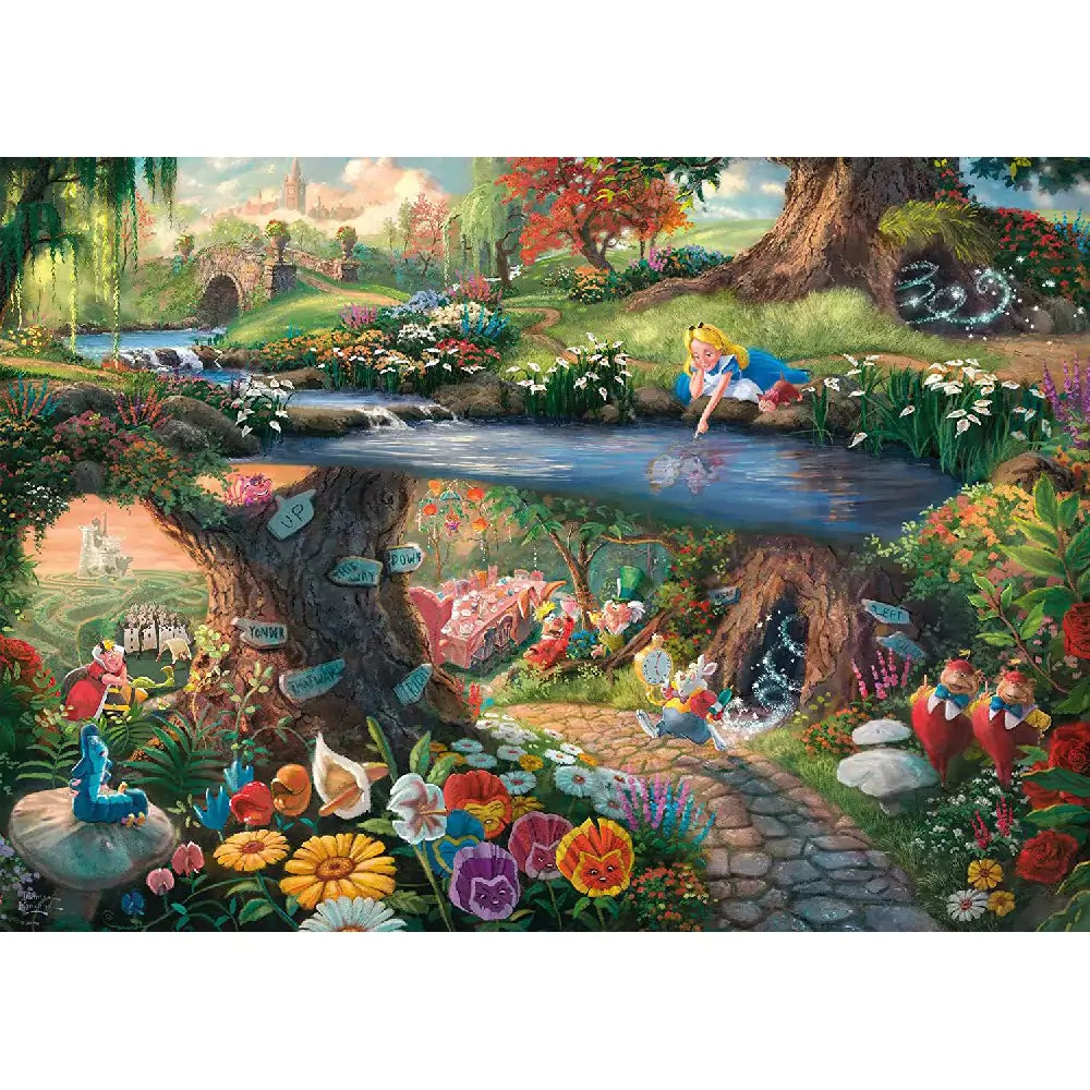 Puzzle Schmidt: Disney - Alice in Tara Minunilor, 1000 de piese