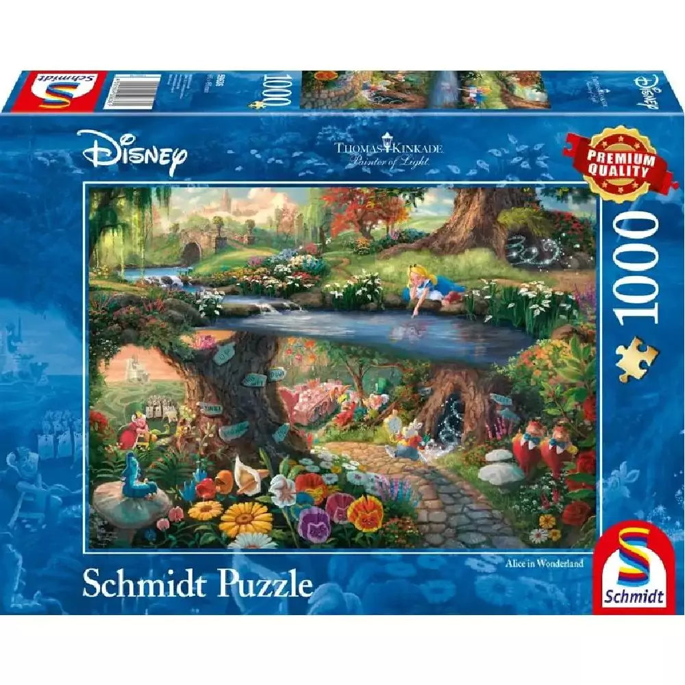 Puzzle Schmidt: Disney - Alice in Tara Minunilor, 1000 de piese