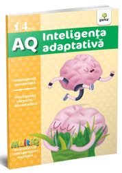 AQ 4 ani- carte cu exerciții pentru dezvoltarea inteligenței adaptative coperta