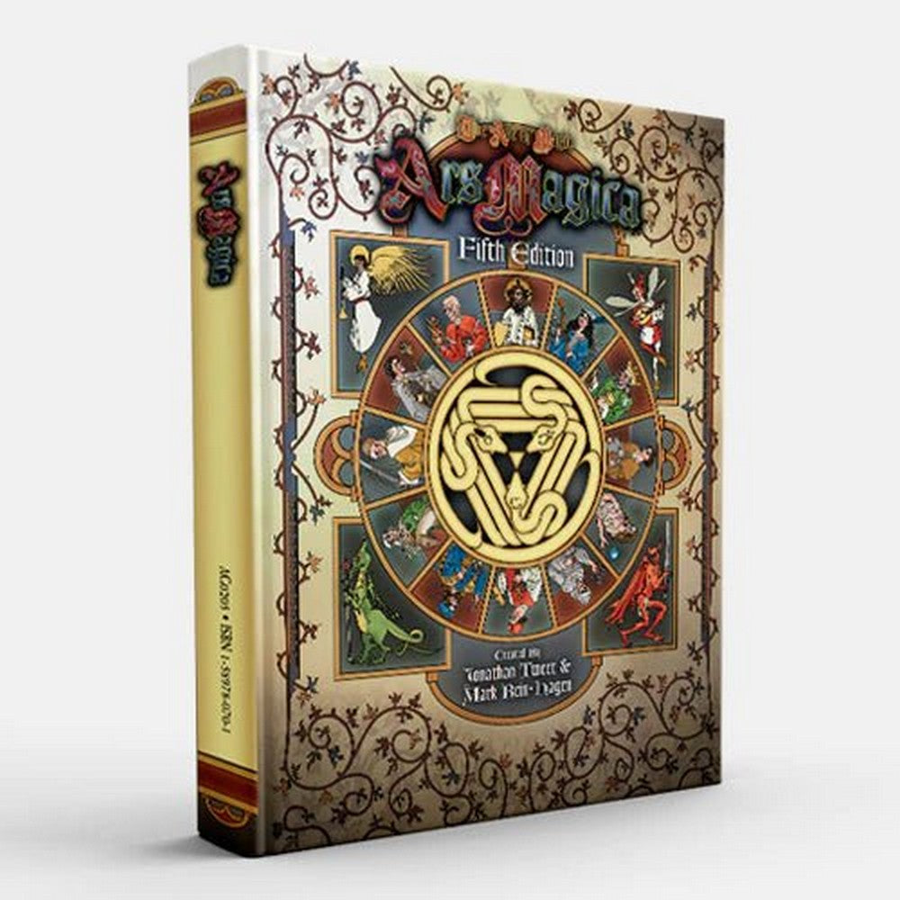 Ars Magica RPG Ediția a 5-a Joc de societate Softcover în limba engleză