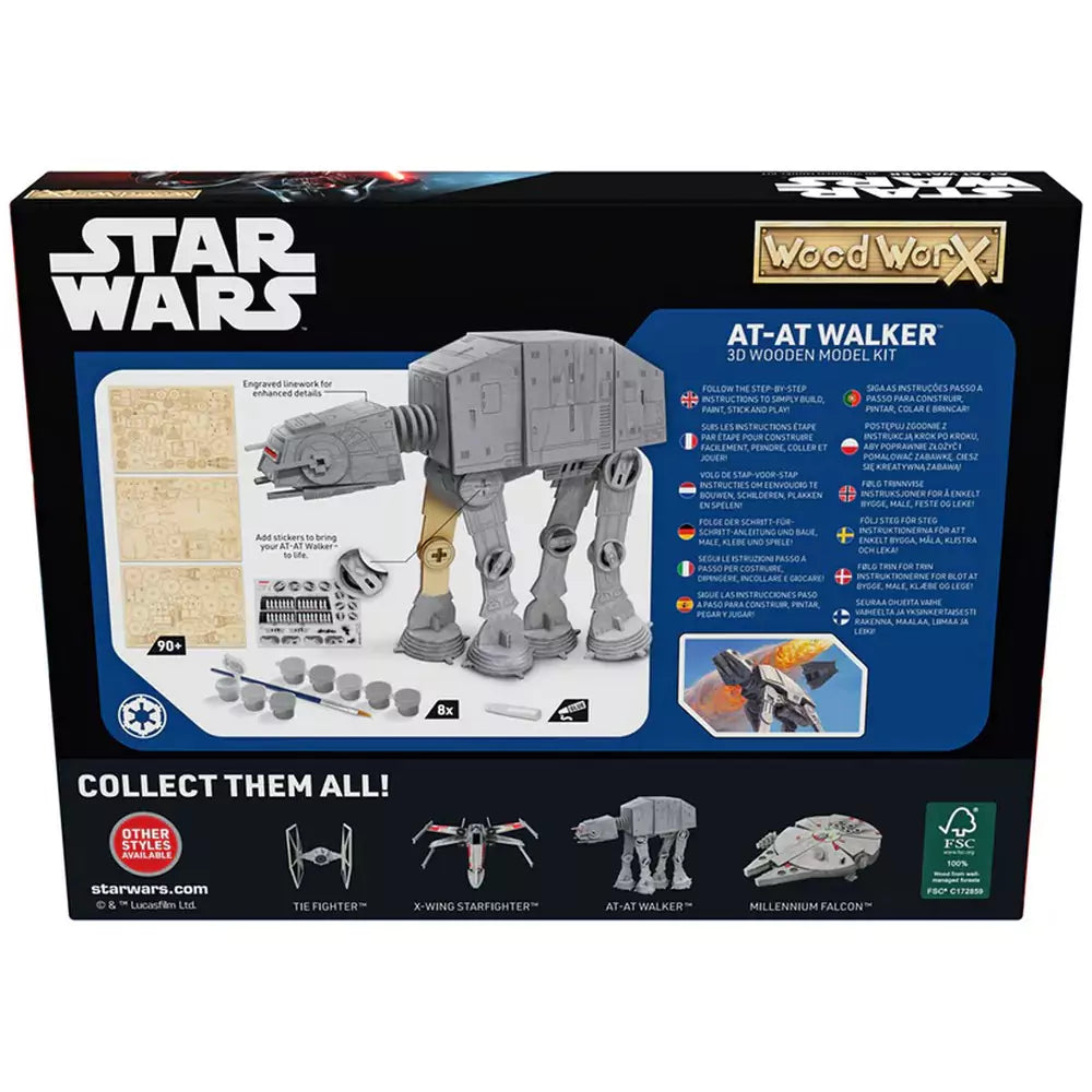 Wood WorX Fa makett - Star Wars - AT-AT Walker