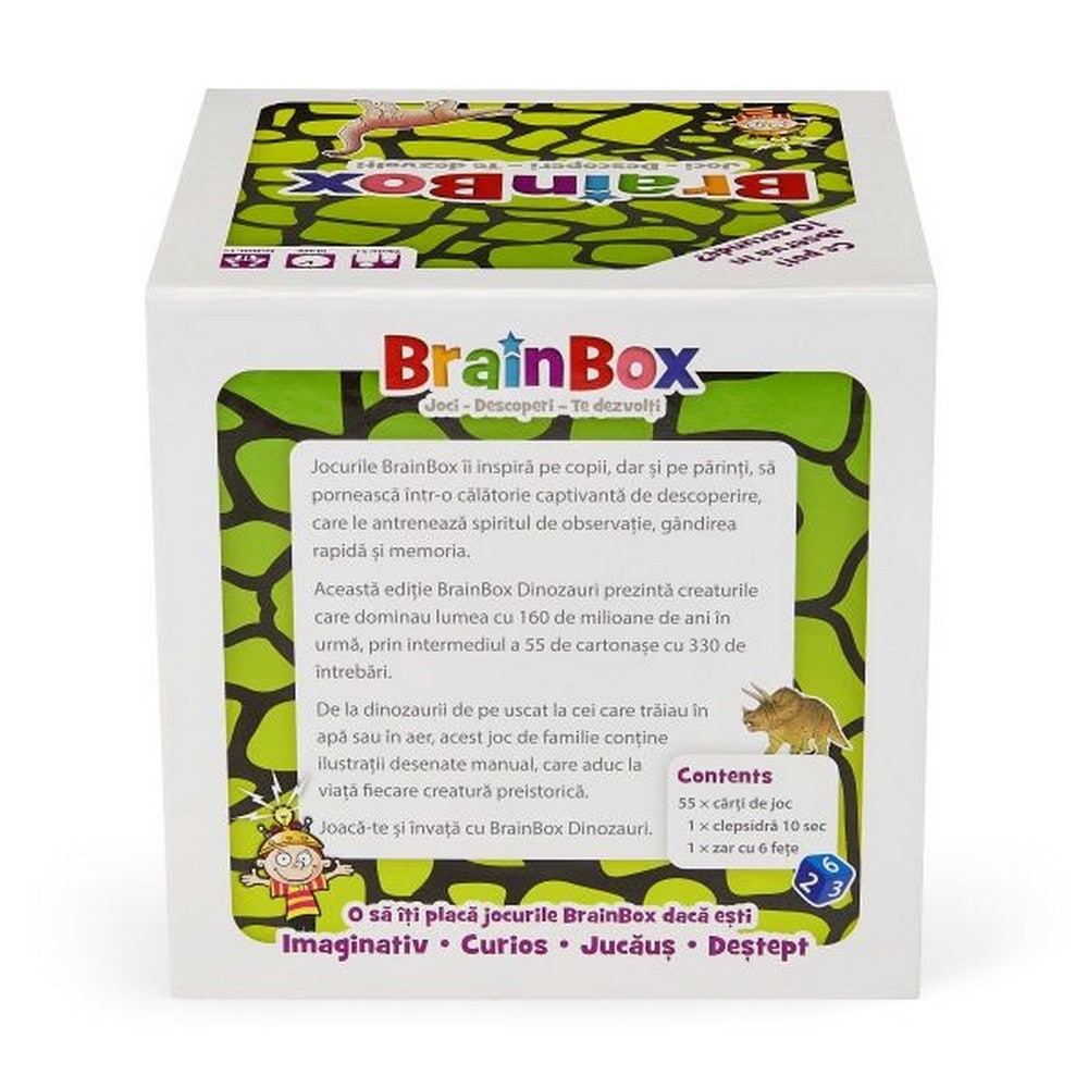 Brainbox - Dinozauri joc de societate în limba română