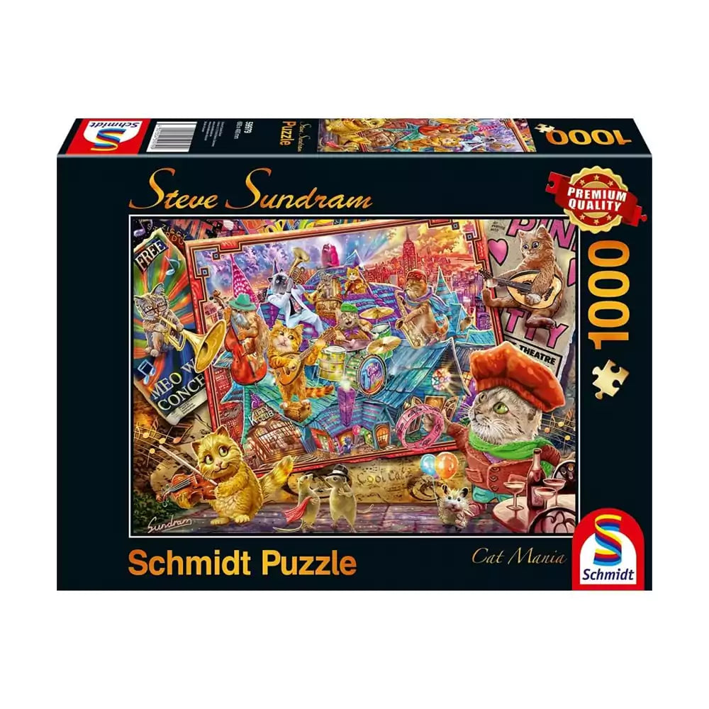 Puzzle Schmidt: Cat Mania, 1000 darab