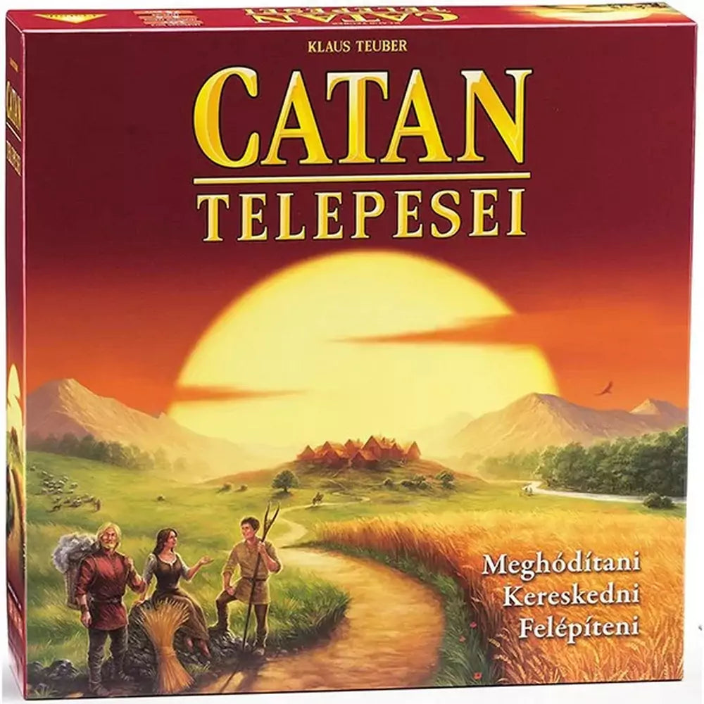 Jocul de bază Settlers of Catan - Ediție NOUĂ