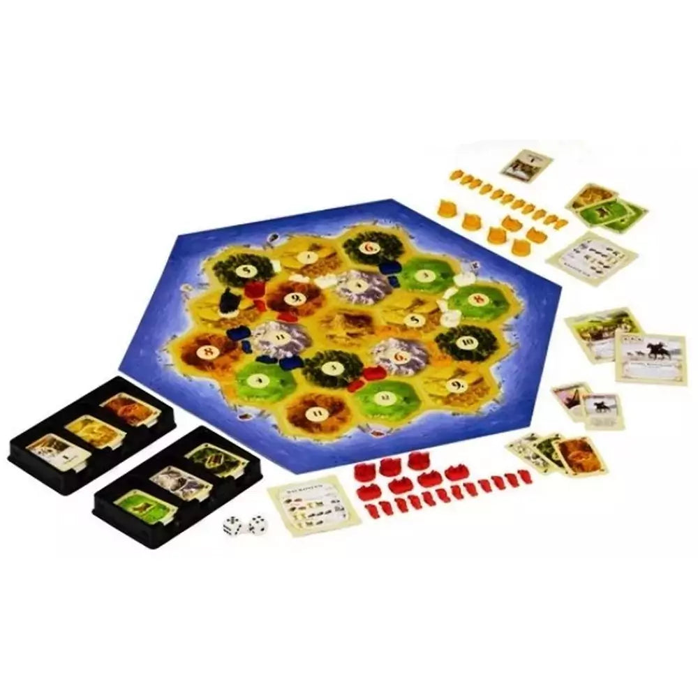 Jocul de bază Settlers of Catan - Ediție NOUĂ