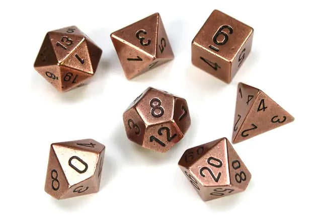 Metal Polyhedral Copper  kockak