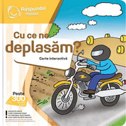 Răspundel Istețel - Carte "Cu ce ne deplasăm?"