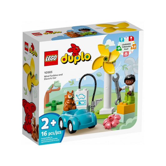 LEGO DUPLO Turbină eoliană și mașină electrică 10985