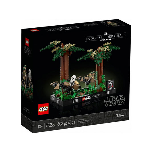 Dioramă de urmărire a navetei LEGO Star Wars Endor™ 75353