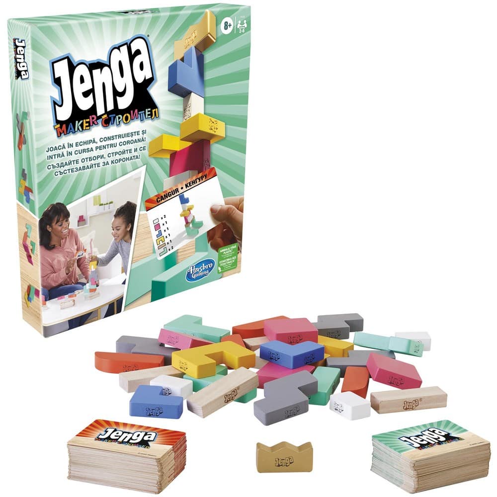 Jenga Maker joc de societate în limba română