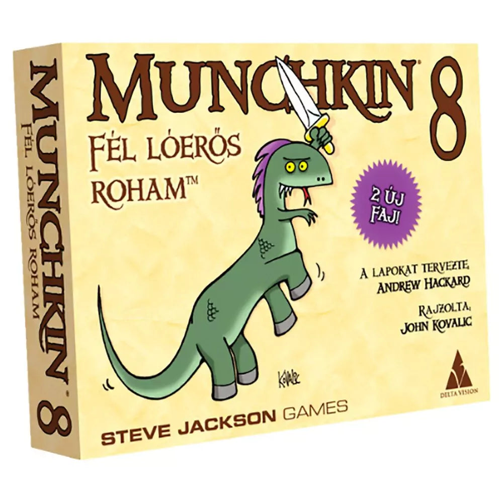 Munchkin 8 - Joc de masă Half Horsepower Rush în limba maghiară