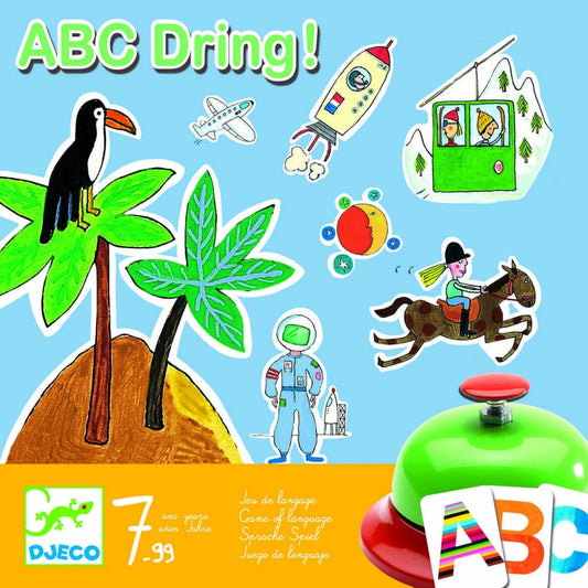 Djeco ABC Dring - Szinonima, szókincs fejlesztőjáték doboz fedolap